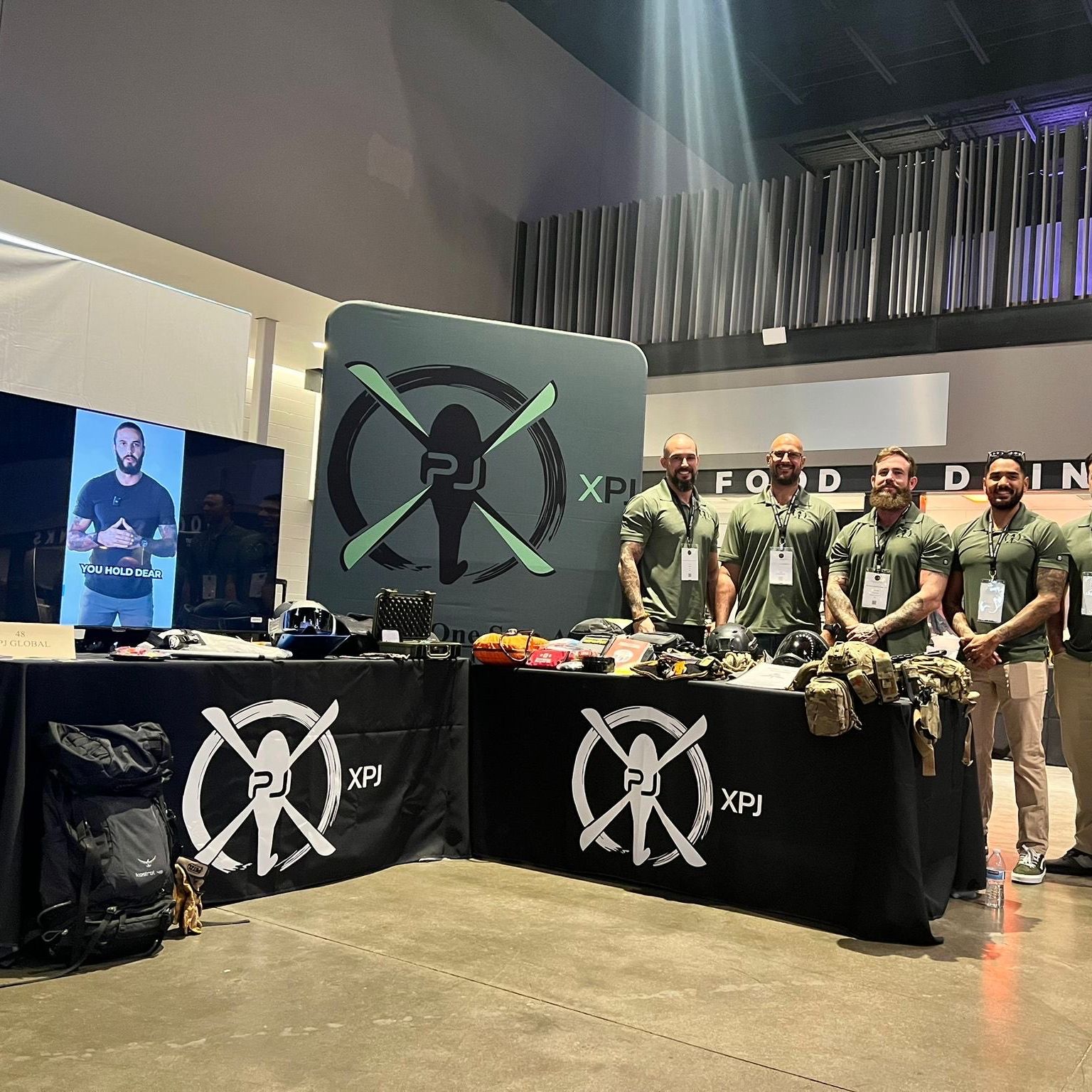 XPJ Global team at trade show convention